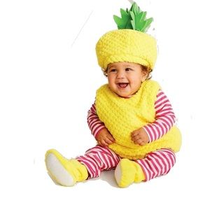 Baby Pineapple Infant Halloween Costume Size 6-12M